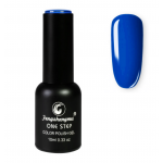 Oja semipermanenta FSM, ONE STEP Color UV/LED 10ml Cod 455 Cobalt Blue